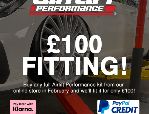 £100 Airlift Fitting in Feb!